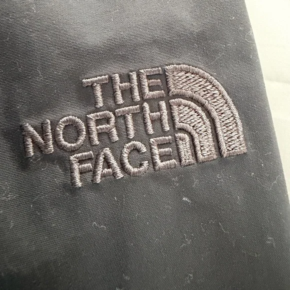 Girls North Face Triclimate Jacket Charcoal Grey- Turquoise liningL 14/16